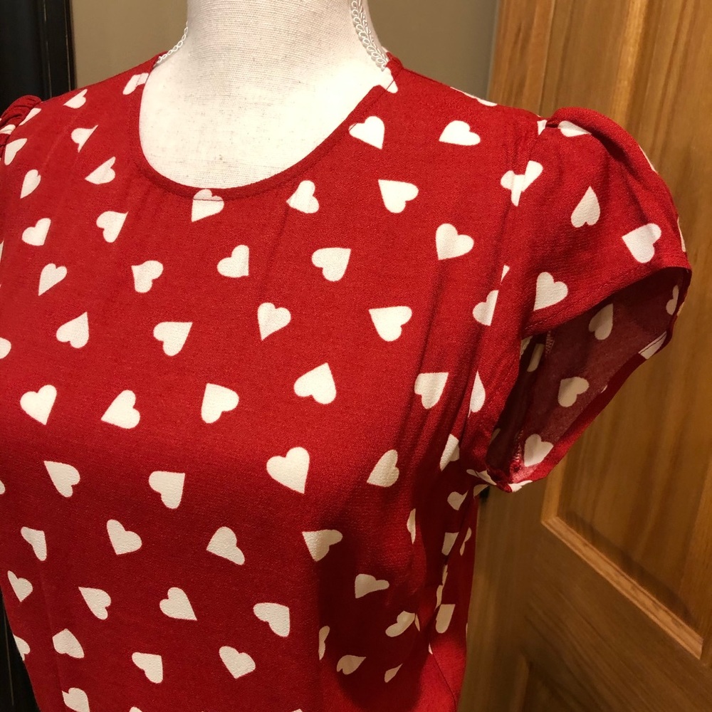 NWOT Reformation Gavin heart dress - Picture 9 of 14